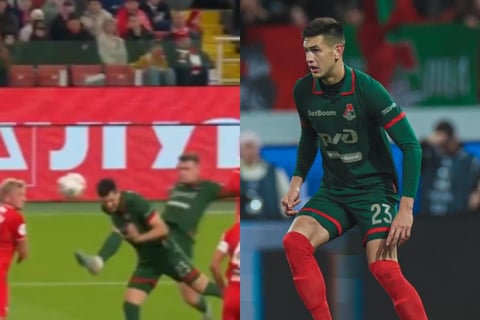 Footballer Raúl Jiménez in Premier League